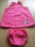 Sukienka letnia Minnie Mouse H&M 86