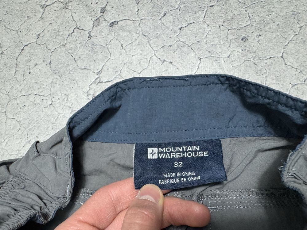 Мужские Нейлоновые Карго Штаны Mountain Warehouse Оригинал Идеал S-M