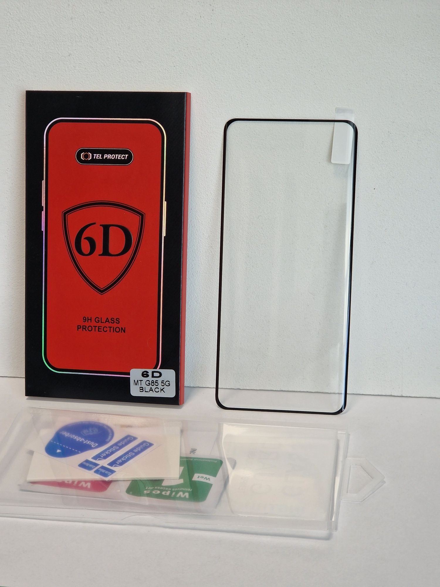 Hartowane szkło Tel Protect Full Glue 6D do Motorola Moto G85 5G
