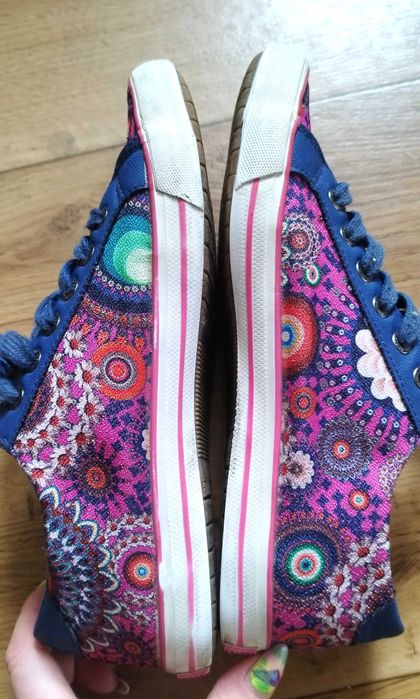 Tenisówki, trampki multikolor rozm. 38