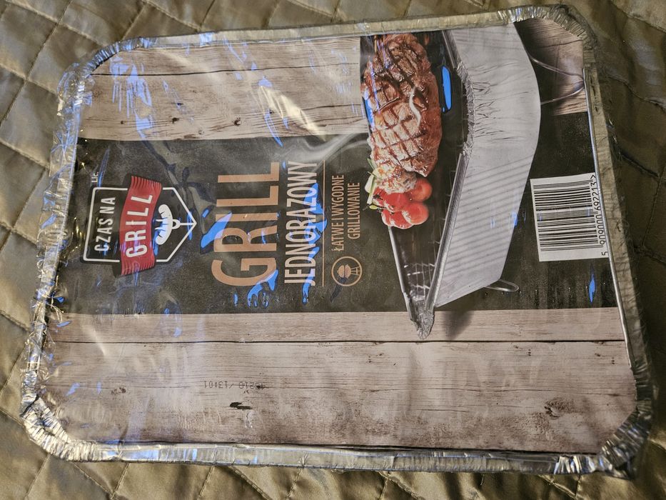 Jednorazowy Grill z Węglem do Szybk