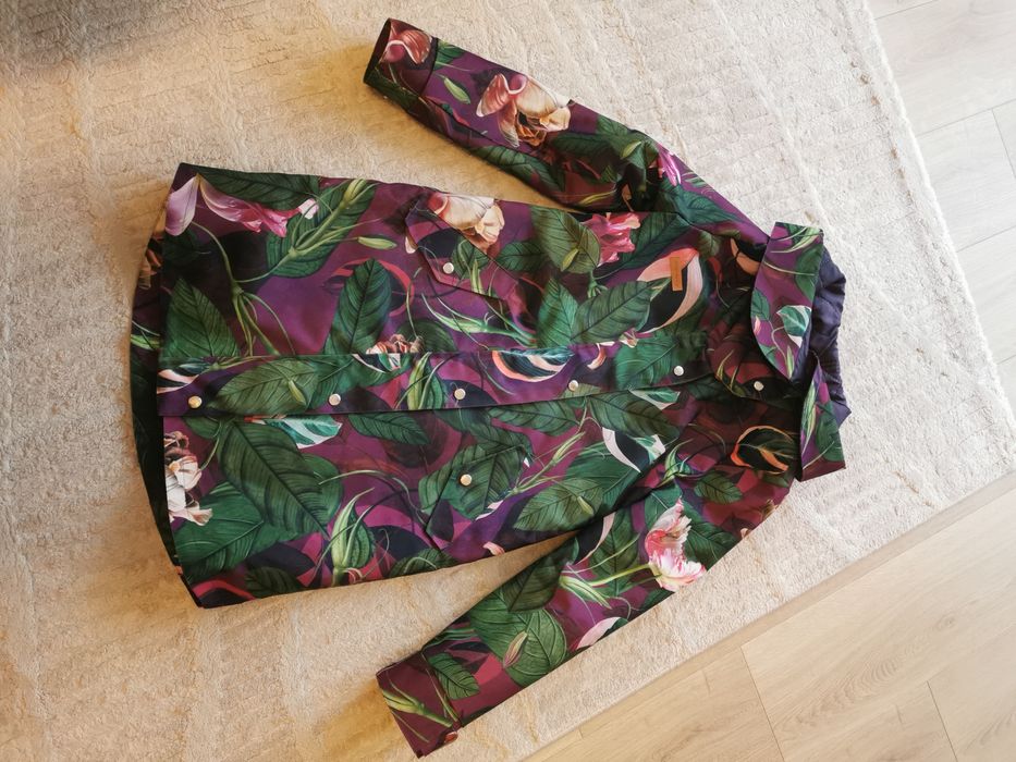 Kurtka dzieńdobry rozmiar s  tulipany kordura