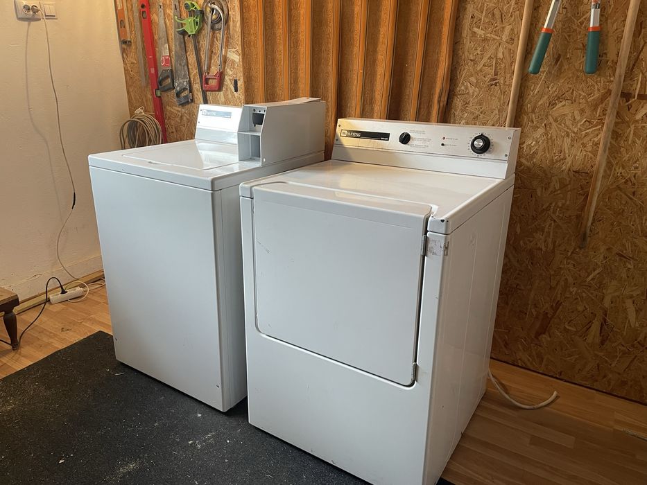 Продам 4 пральні та 3 сушильні машини коменційні