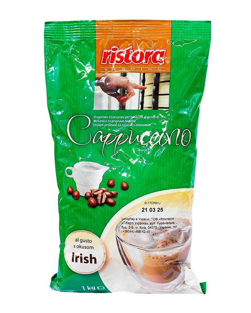 》СКЛАД+ОПТ Суха суміш для вендінгу Ristora Irish cappuccino cream 1 кг