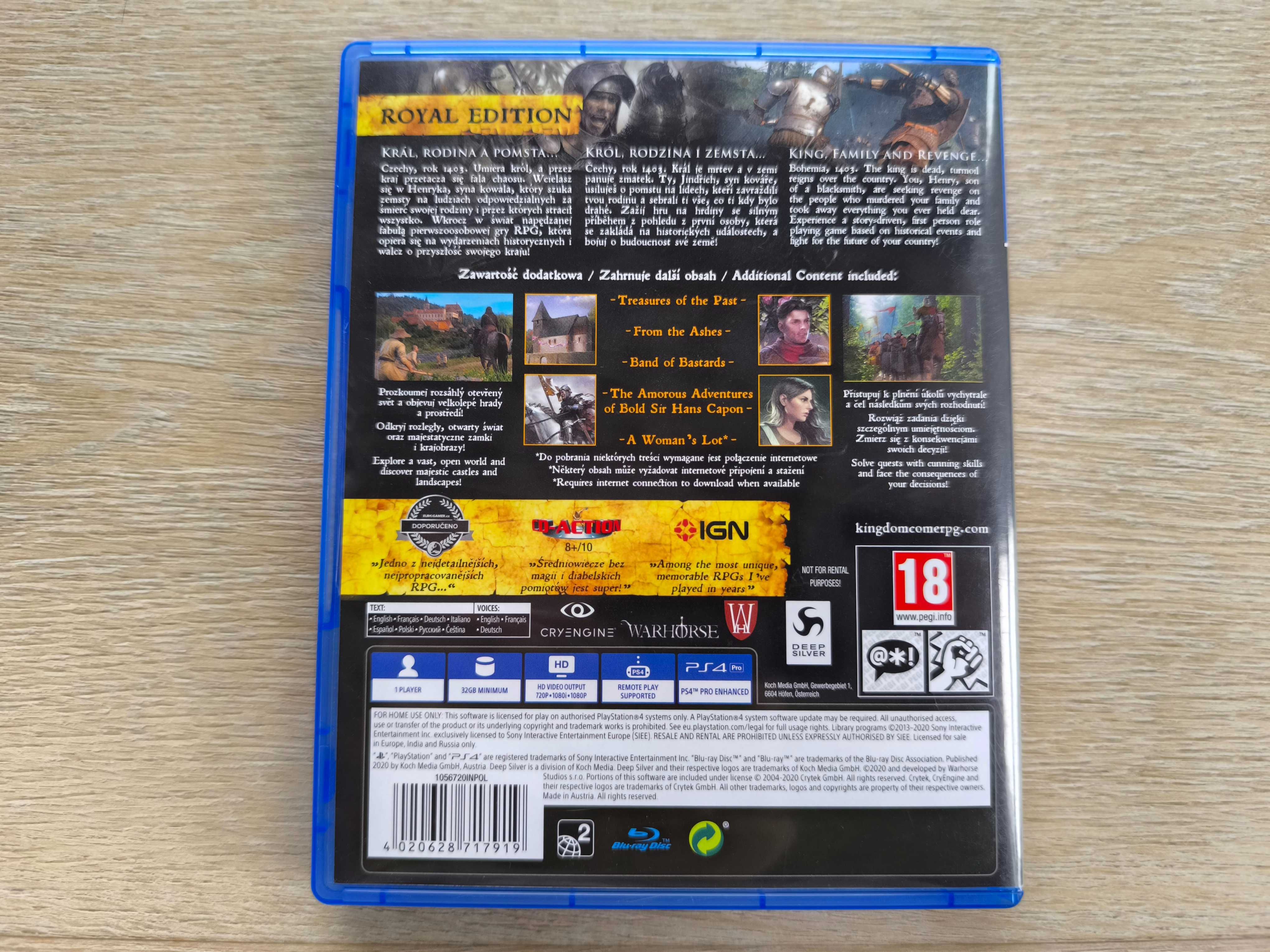 Kingdom Come Deliverance - Royal Edition [PS4] [PS5] (POLSKA WERSJA)