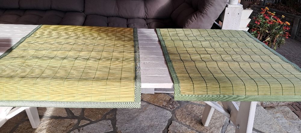 Bambusowe maty podkładki antypoślizgowe a może dywaniki