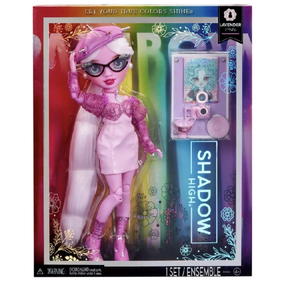 Кукла Rainbow High Shadow Lavender оригинал