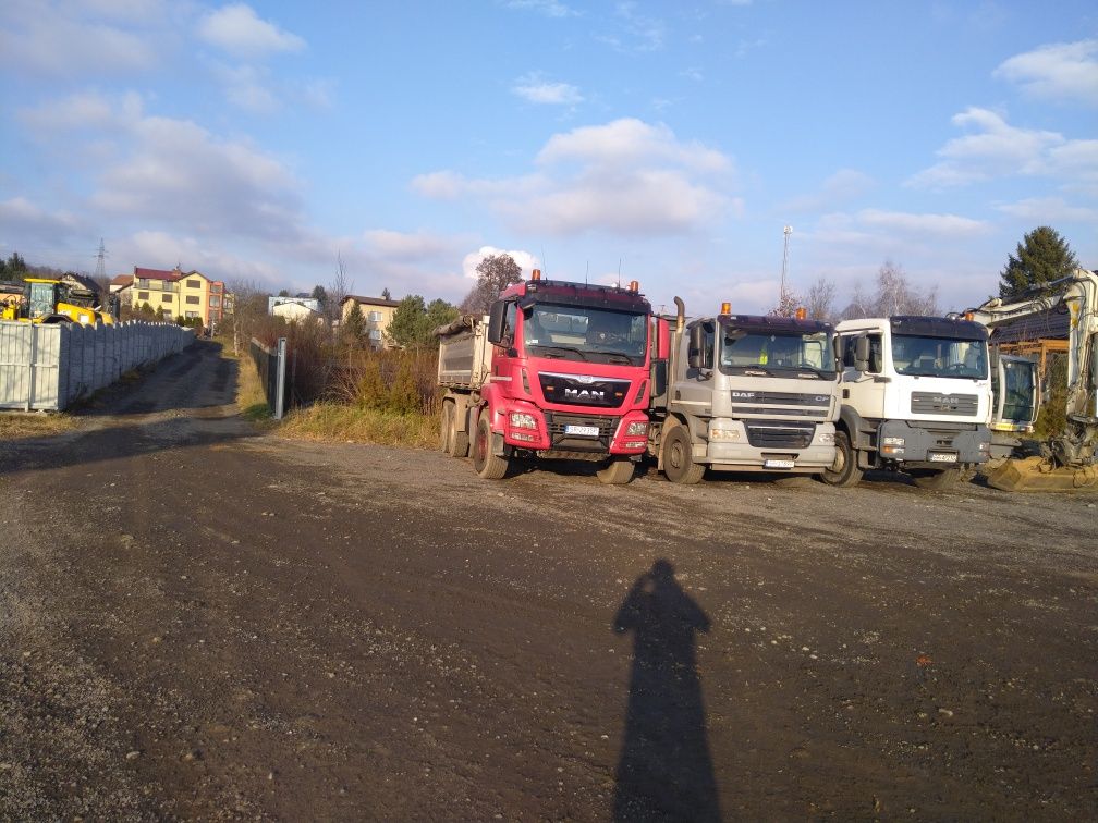 wywrotka transport, piasek, żwir, kruszywa, ziemia