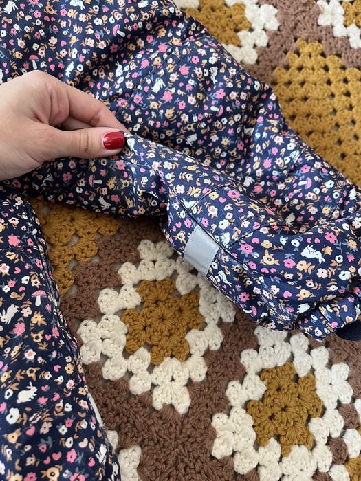 Зимовий комбінезон на дівчинку 12-18-24 міс 86 92 h&m