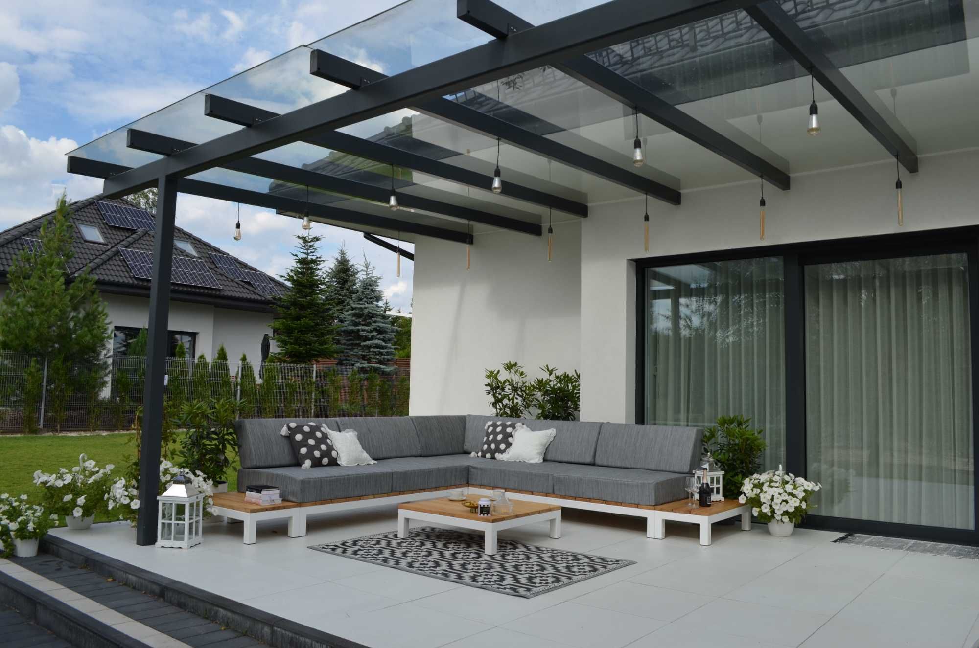 Zadaszenie tarasu Pergola z montażem Dowolny wymiar, szybka i solidnie