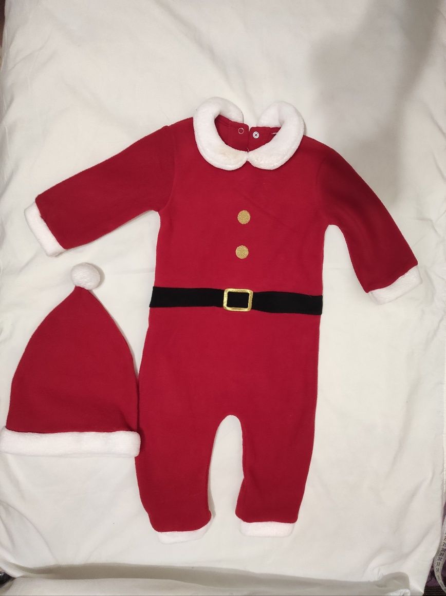 Новогодний костюм санты для малыша zeeman.