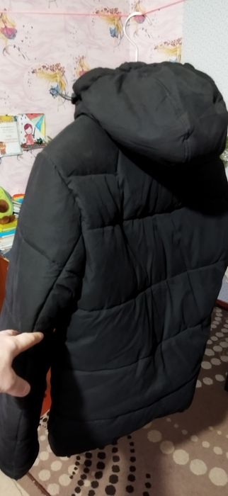 Куртка чоловіча зимова чорна