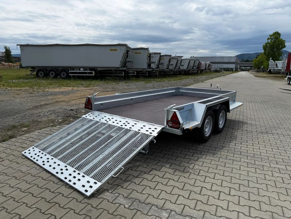 Zaslaw 340x178 3500 kg MK350TH / MK350TH_ND  Przyczepa pod koparki MK350TH pełny trap / MK350TH_ND najazdy dzielony