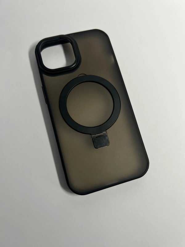 etui iPhone 13/14/15, MagSafe Stand+
