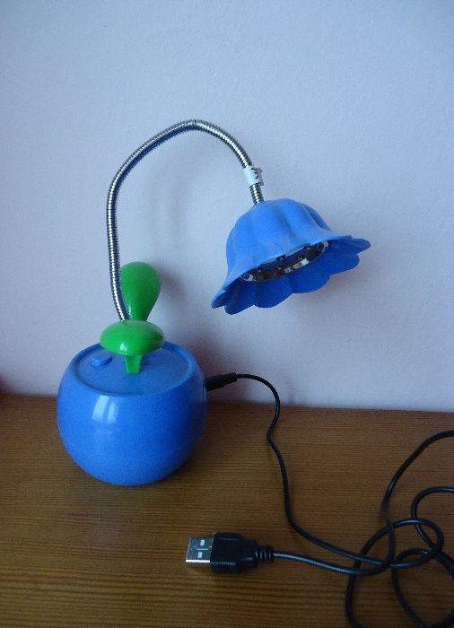 Nowa Lampka usb kwiatek