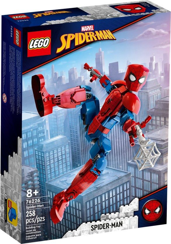 lego, spider man, Marvel, 76226, figurka, super heroes, klocki