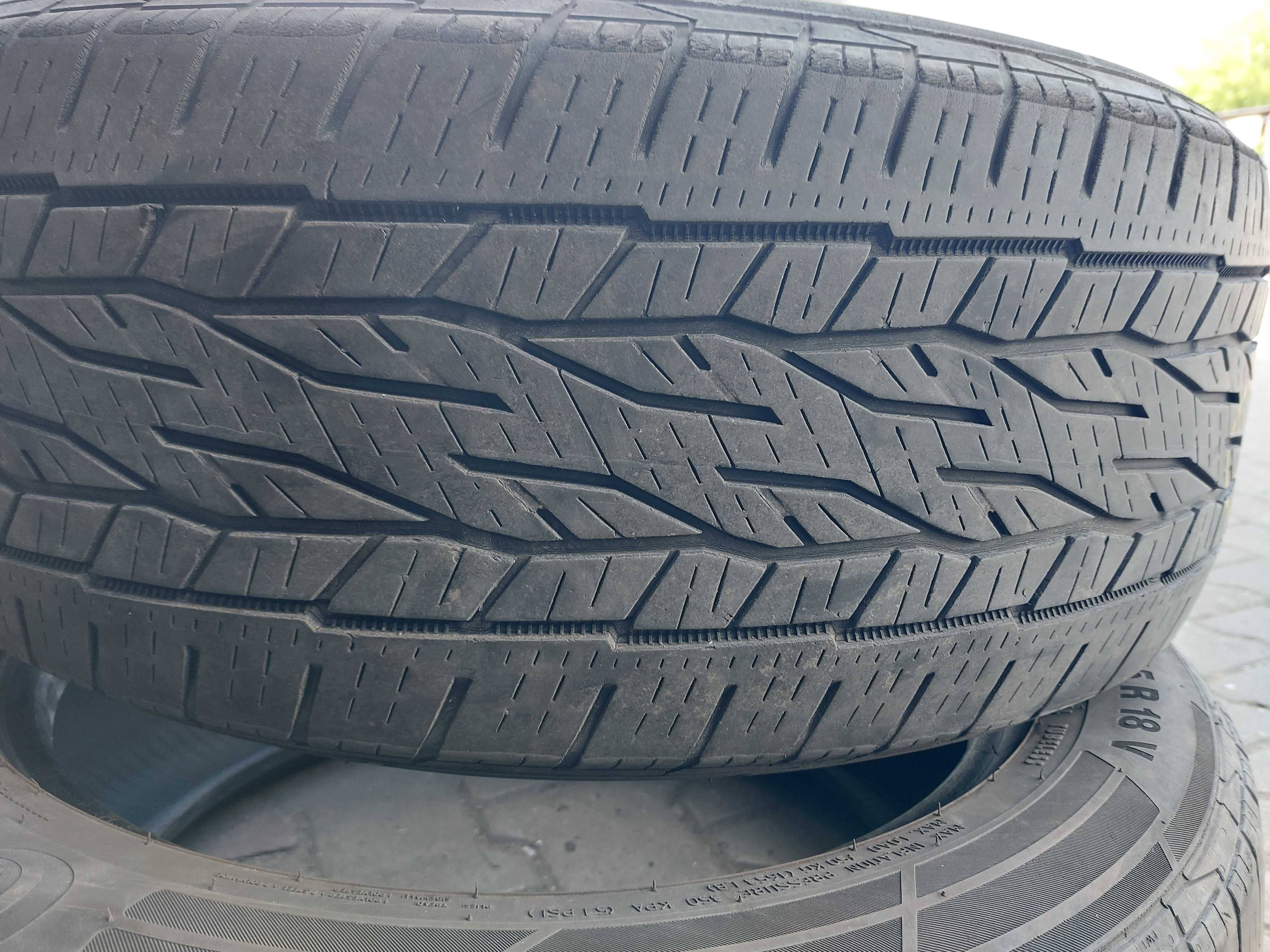 2 opony 225/55 R18 Conti Cross Contact LX2 Continental