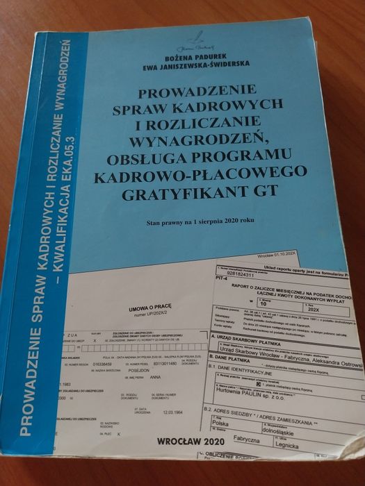 Prowadzenie spraw kadrowych i rozliczanie wynagrodzeń EKA.05.3