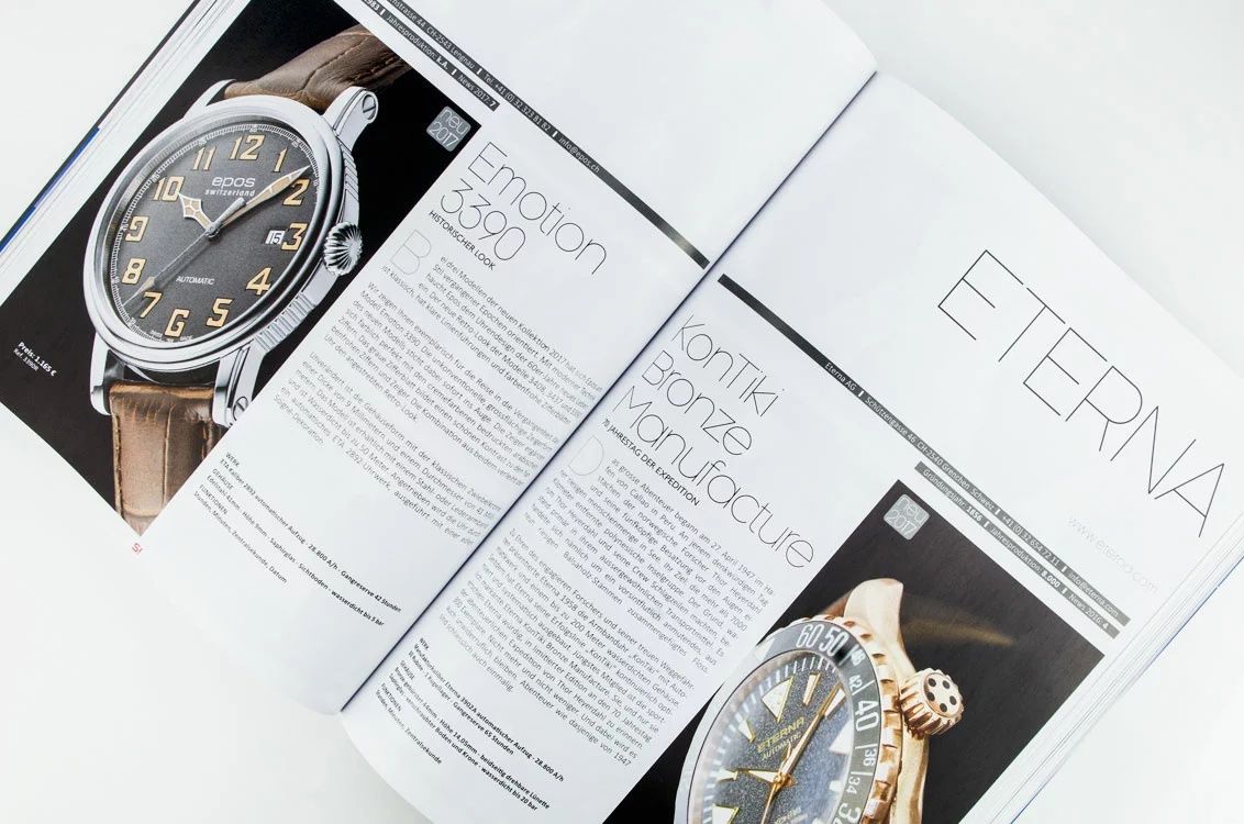 Katalog zegarków exclusiv 2018