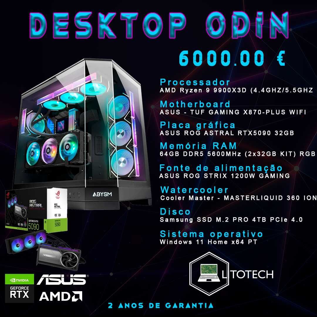 Computador gaming desktop ODIN