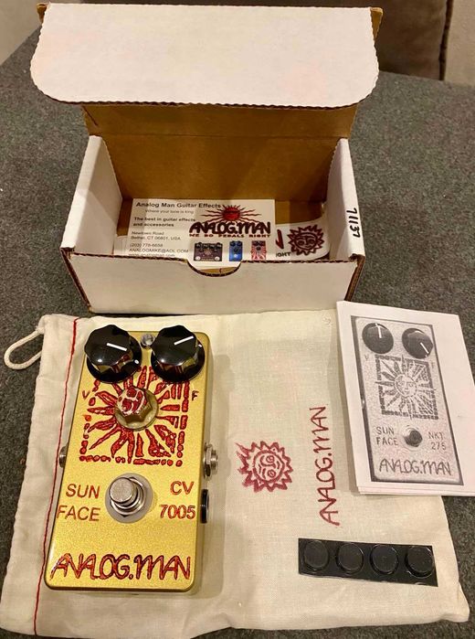 Analogman Sunface CV7005 fuzz