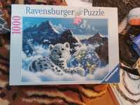 Puzzle ravensburger 1000 lampart w chmurach