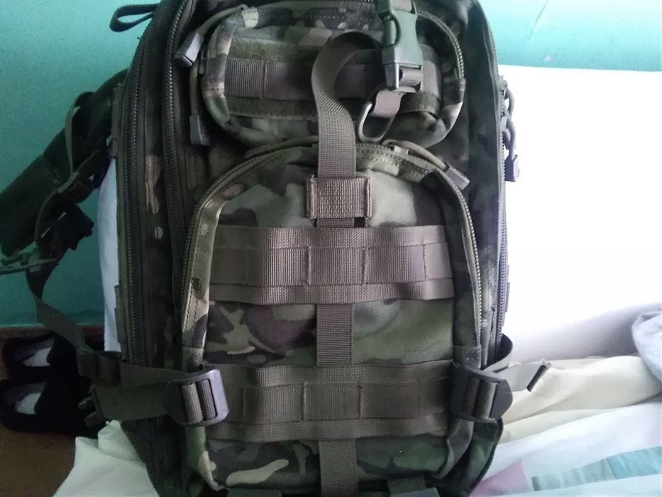 Plecak wojskowy, moro.