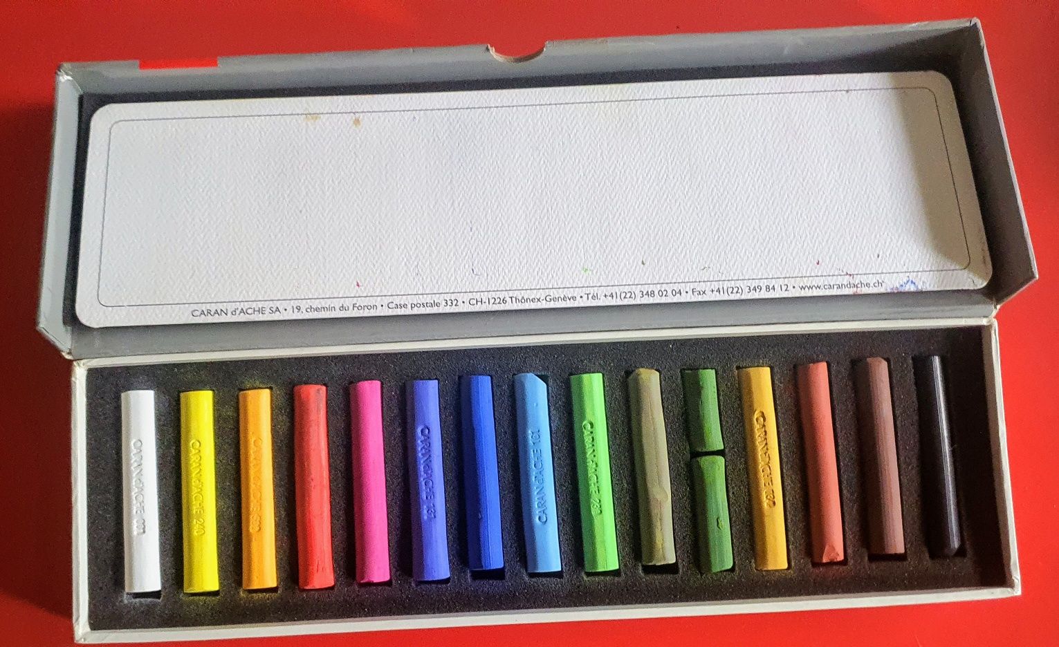 Caran d ache soft pastels 15 pasteis de oleo