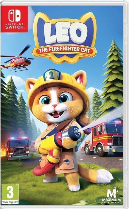 Leo the Firefighter Cat (NSW) Gra nowa w folii