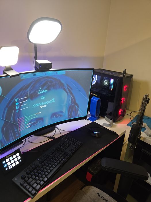 Vendo setup completo Ideal para stream!