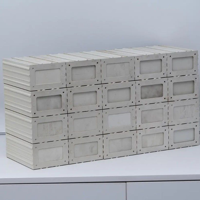 Пластиковый модульный стеллаж с контейнером для хранения Б/У