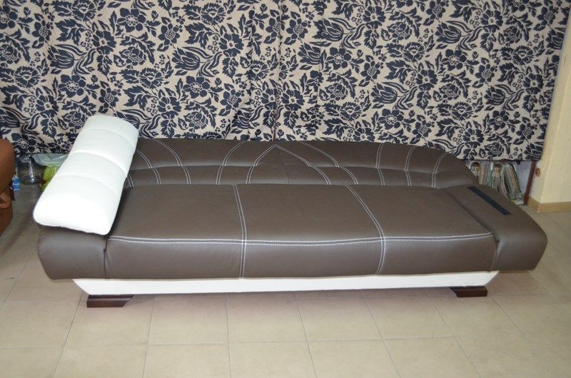 wersalka sofa kanapa tapczan PORTO w dwóch kolorach skór naturalnych