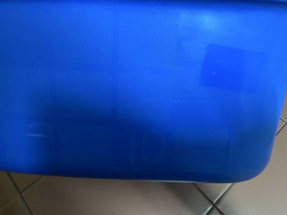 Geleira de 10 litros azul