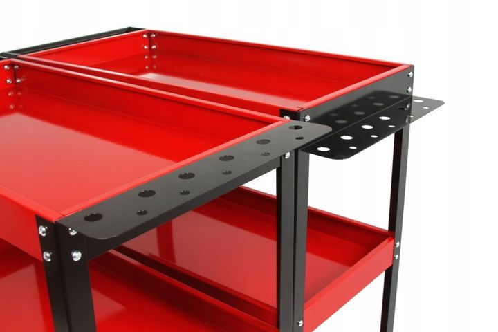 Szafka Wózek Warsztatowy Narzędziowy 3 Półki 136kg