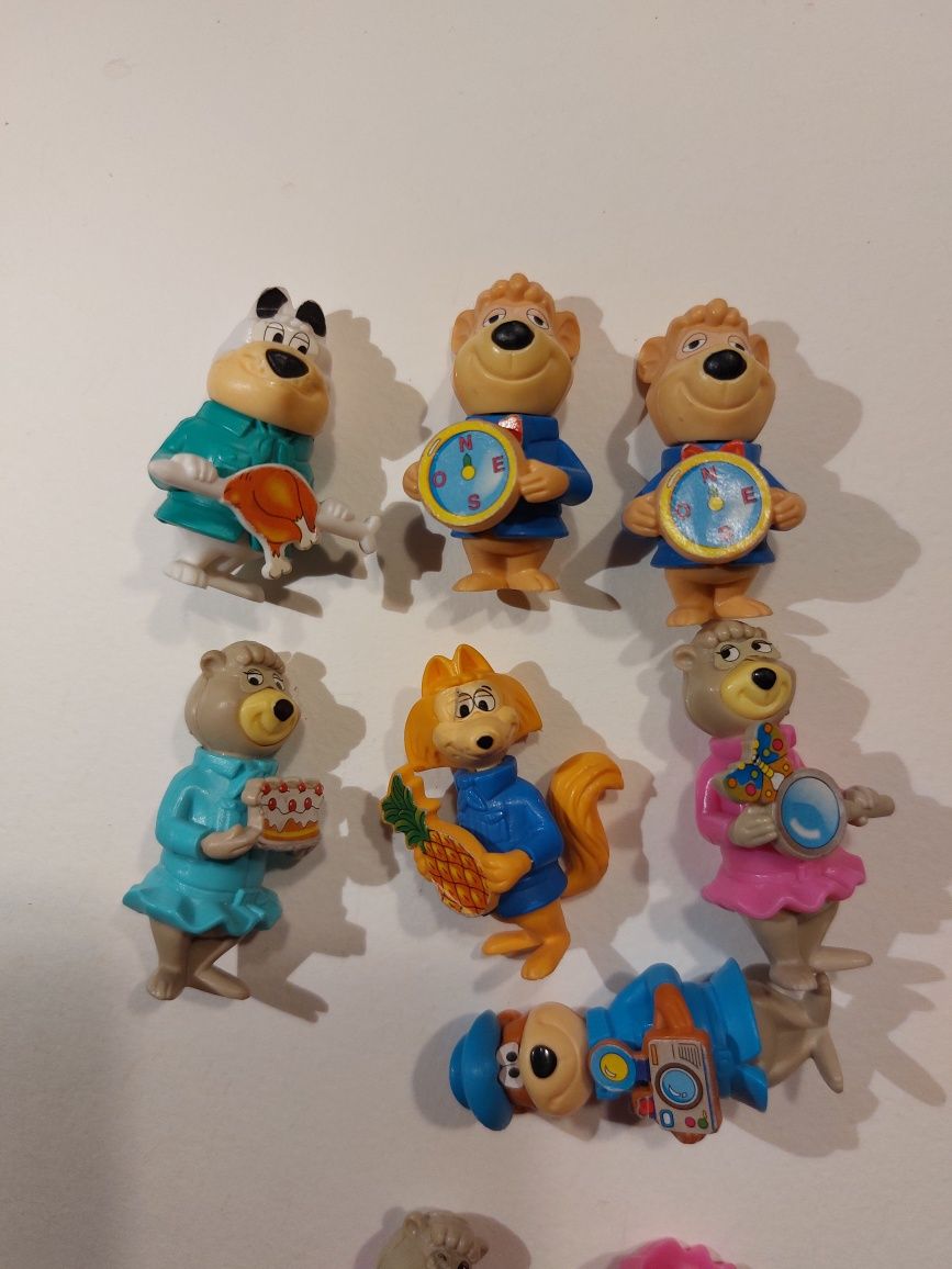 figurki zabawki kinder niespodzianka 1995 Miś Yogi i przyjaciele