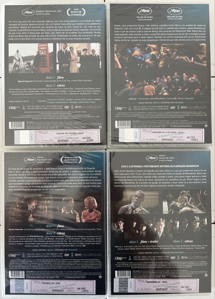 Lars Von Trier DVDs