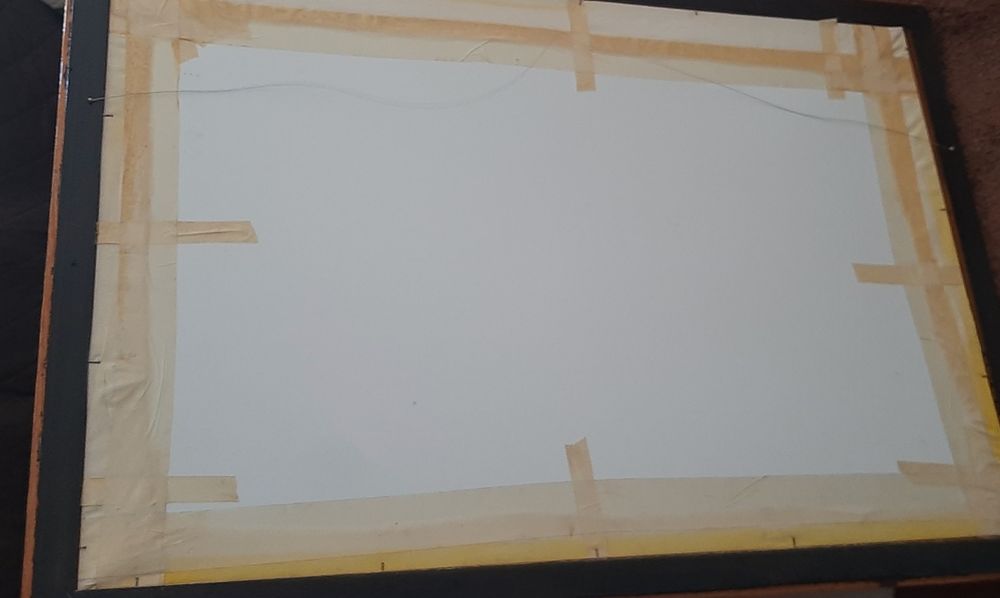 Tela moinho abstracta com 99cm por 70 cm