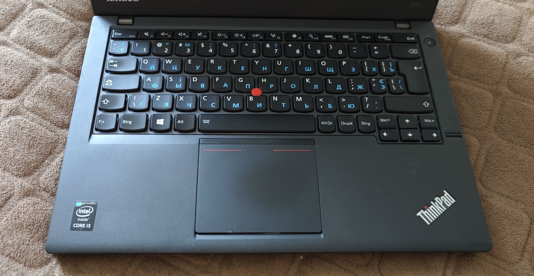 Ноутбук Lenovo x240 12.5" 1366x768 (i3 4030U, 4Gb DDR3L, 128Gb SSD)