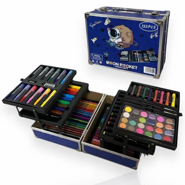 Набір молодого художника у кейсі