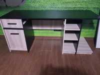 ZESTAW MEBLI: biurko, szafka, półka