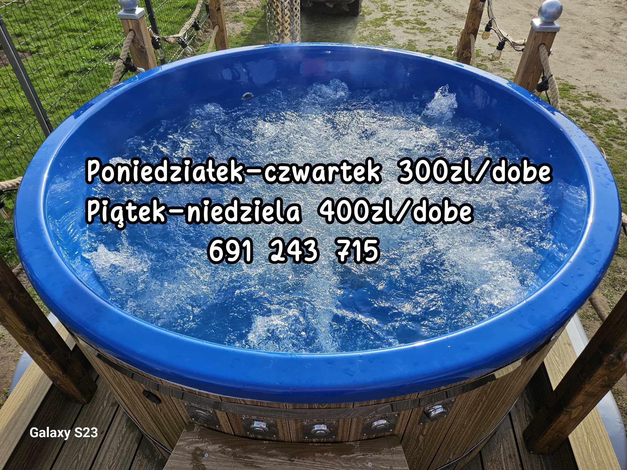 Wynajem bali. Mobilna balia, jacuzzy.