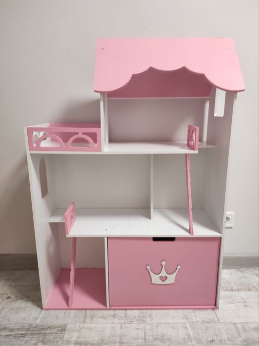 Дитячий ляльковий будинок подарунок для дівчинки кукольный домик