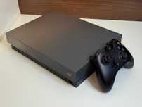 Konsola XBOX ONE X 1TB z Padem Napędem Szary