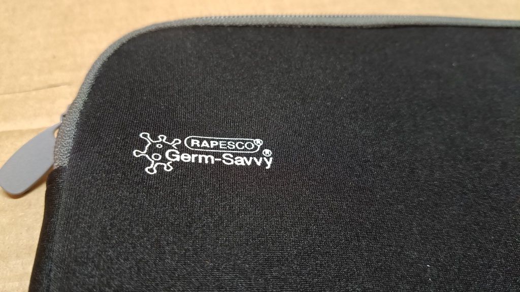 Rapesco  antybakteryjny pokrowiec na laptopa 33.8 cm, czarny