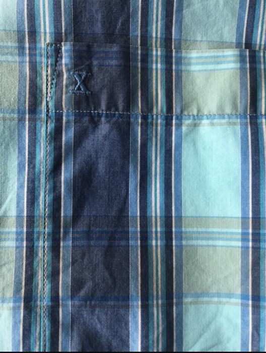 Camisa xadrez da Decenio