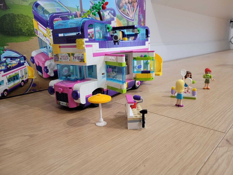 LEGO Friends 41395 Autobus przyjaźni z instrukcją i pudełkiem