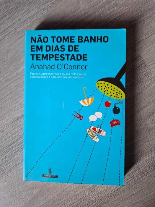 Livro Não tome banho em dias de tempestade