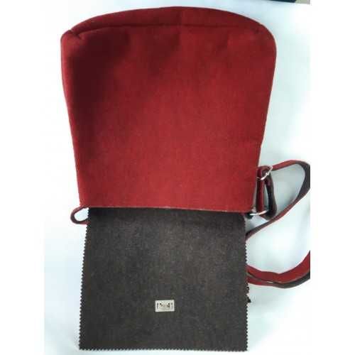 Сумка женская из фетра Sisley Stamp