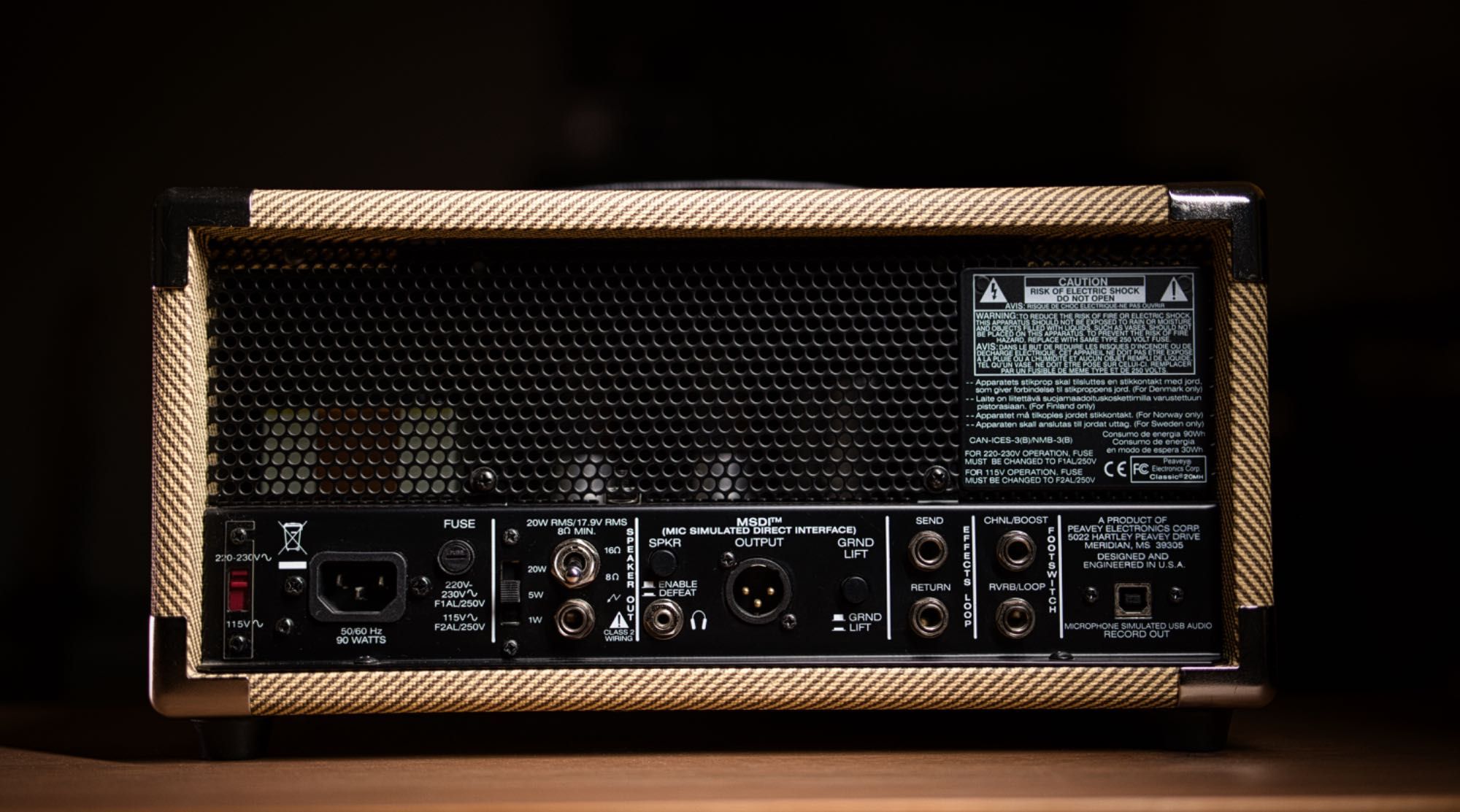 Wzmacniacz Gitarowy PEAVEY CLASSIC MH20 [Nie Fender, Mesa, Marshall]