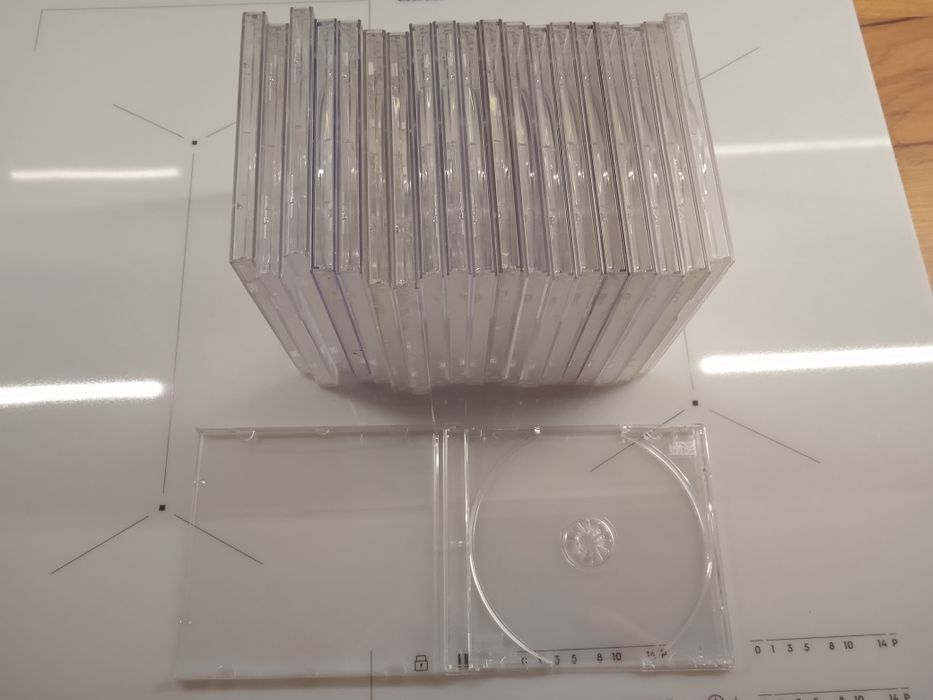 Pudełka na CD lub DVD 20 sztuk